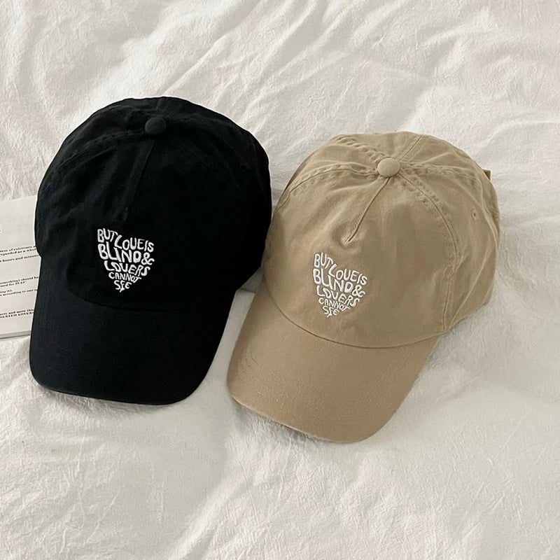 テキストハートロゴキャップ【F0064】 | MOA