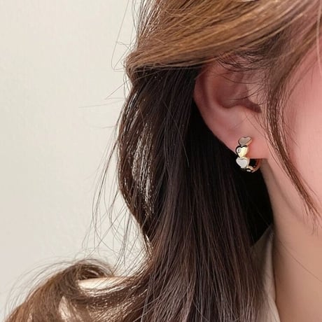 Heart foop pierce【R0368】