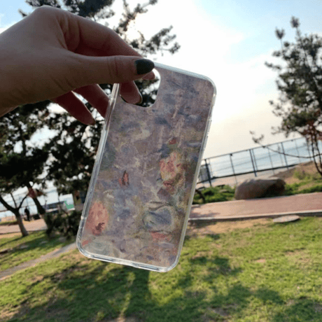 Flower art ♡スマホケース【E0129】