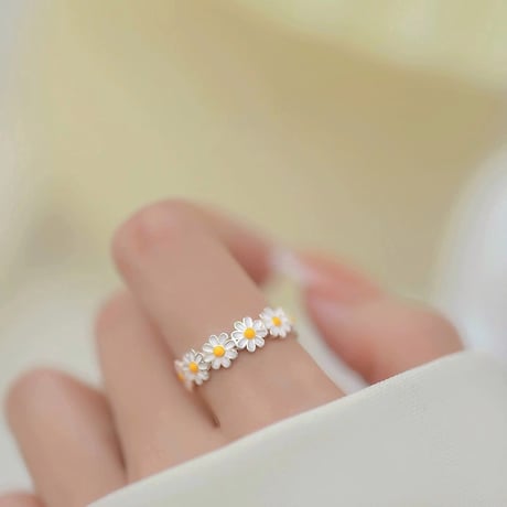 Daisy crown ring【R0092】