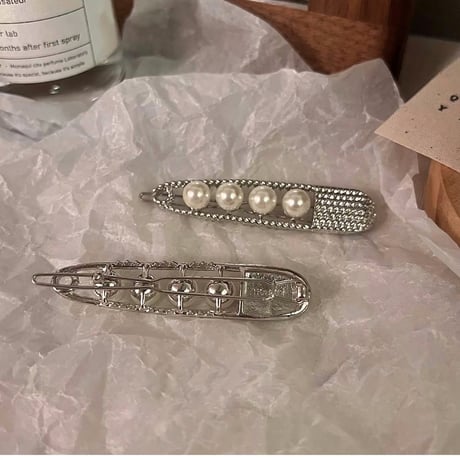 Pearl hair pin【R0414】