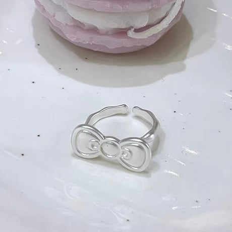 Cute silver ring【R0497】