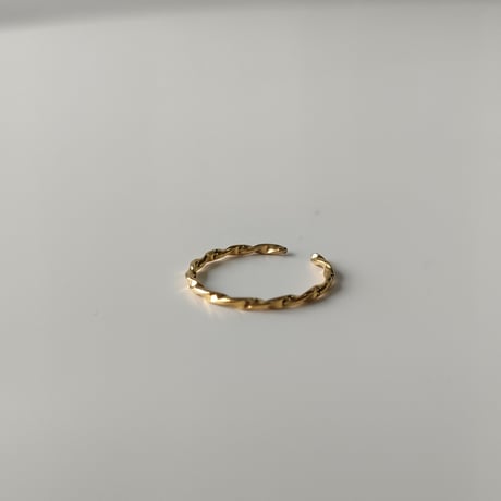 twist thin ring【R0309】