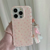 ピンクフラワーケース【C0436】