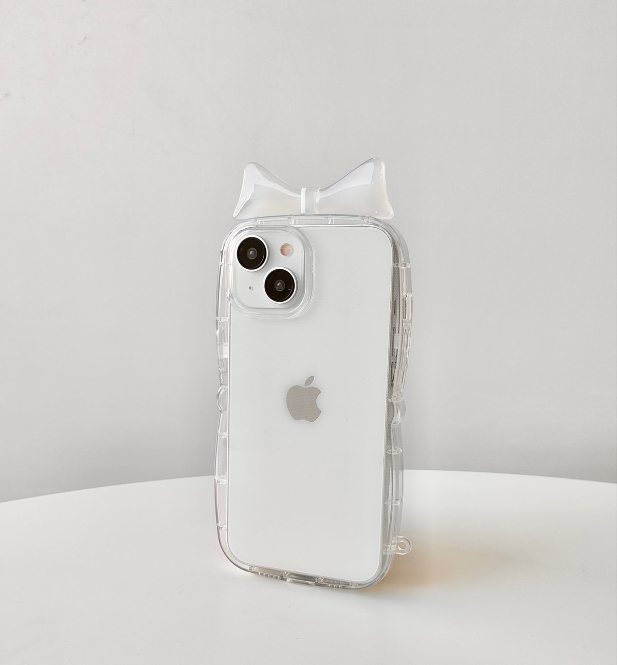 ケイスティファイ　iPhone14 クリア　リボン リボンクリアケース【C0395】 | MOA