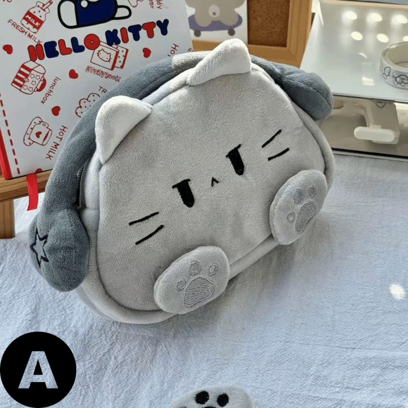 ヘッドホンねこちゃんペンケース【S0043】 | MOA