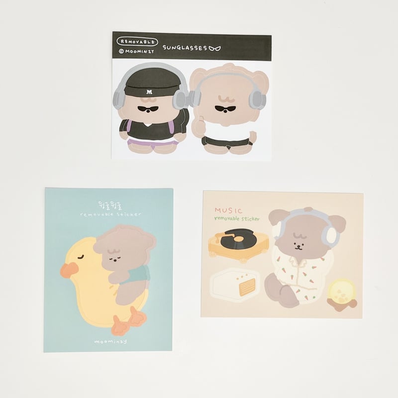 むぎちゃん　クリエイティブメモリーズ　ステッカーまとめ売り クリエイターズサーカス ステッカー はっとりかんな おーい