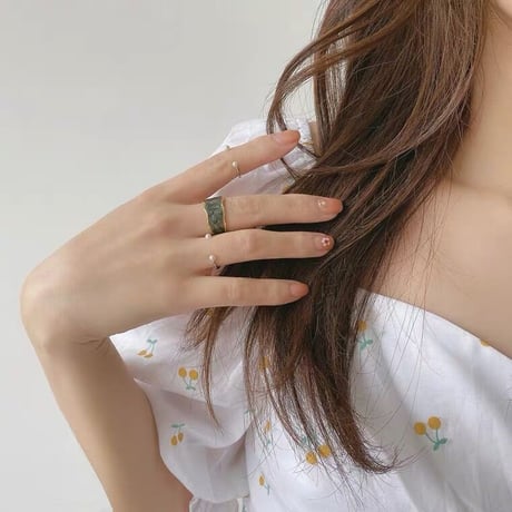 Natural gloss ring【R0049】