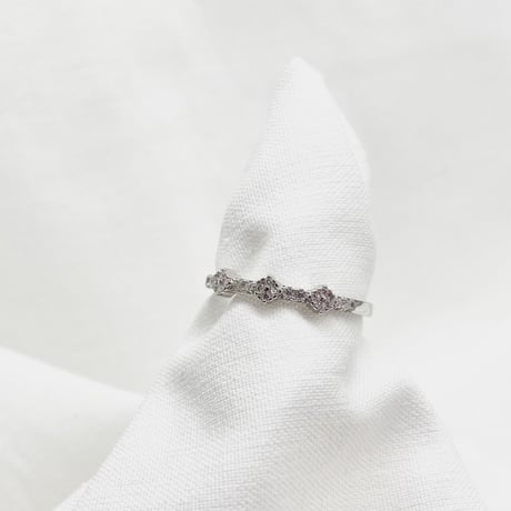 Stone silver ring【R0080】