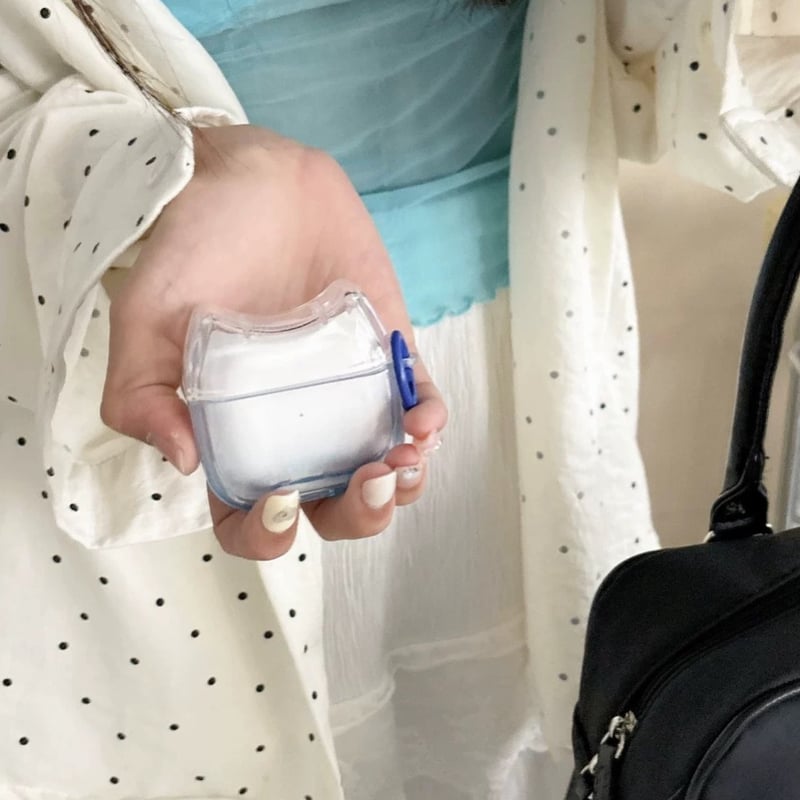 クリアネコミミairpodsケース【P0066】 | MOA