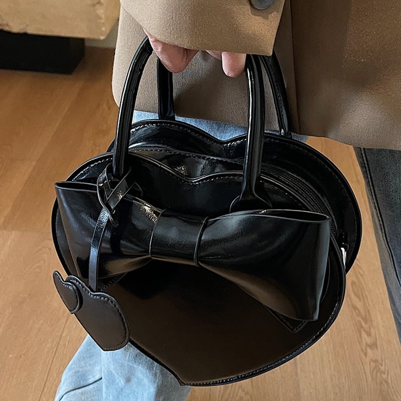 リボンハートバッグ【F0033】 | MOA