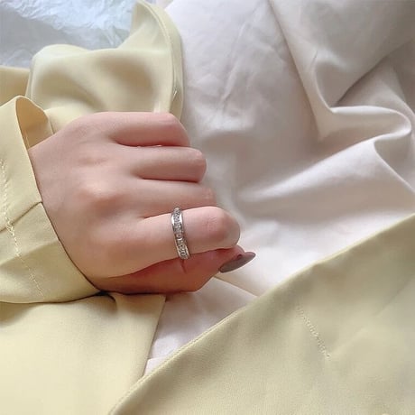 Bright line ring 【R0037】