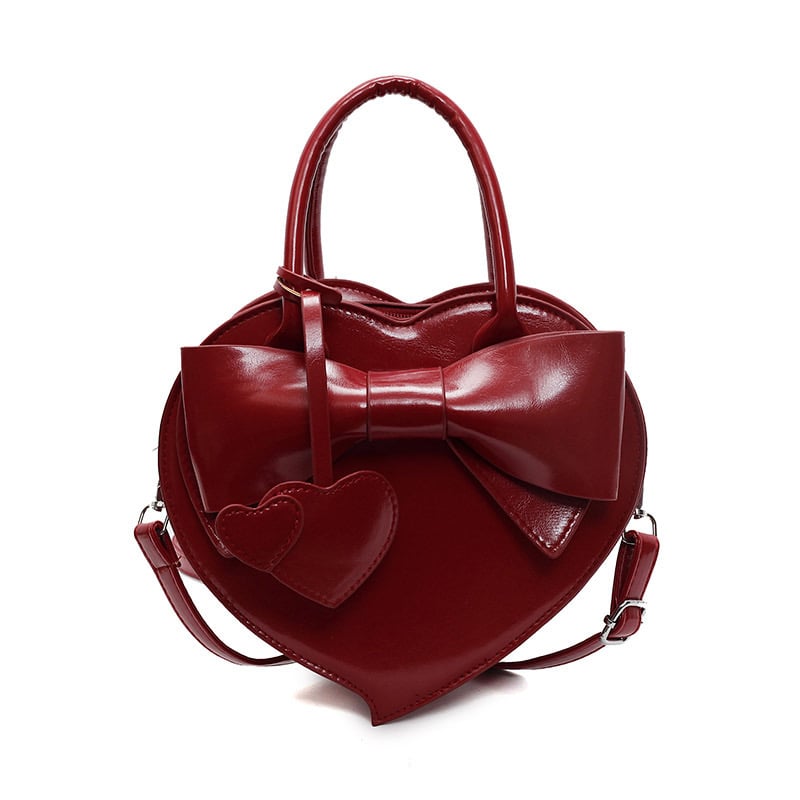 リボンハートバッグ【F0033】 | MOA