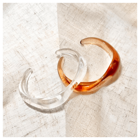 Clear bangle【R0203】