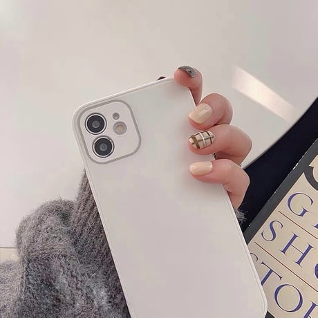 Simple white case【E0025】