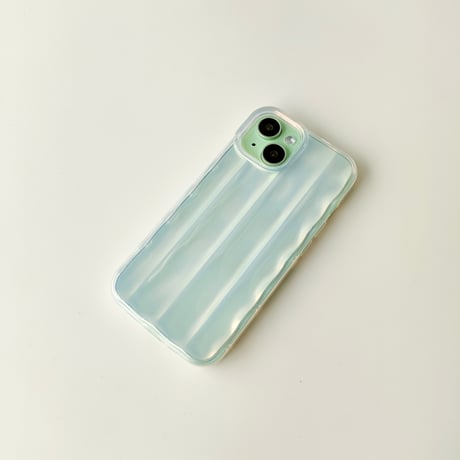 ウェーブストライプスマホケース【C0396】
