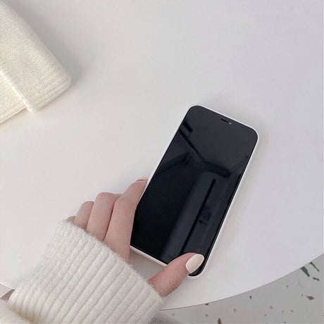 Simple white case【E0025】