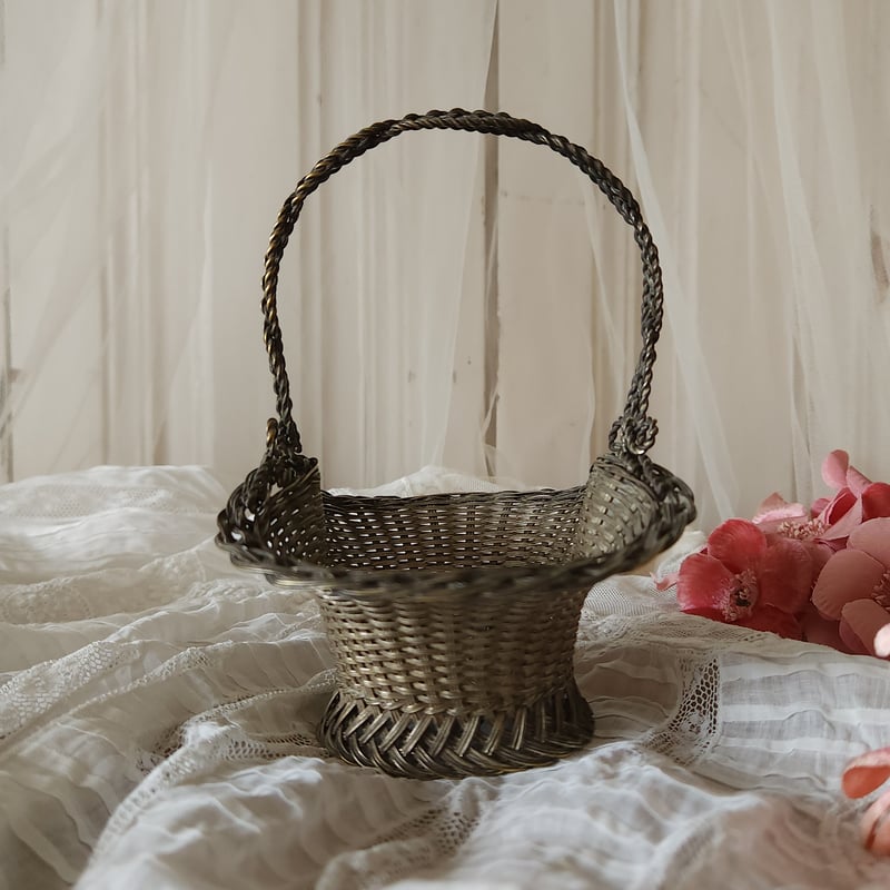 シルバーワイヤーパニエ | リボンときどきネコ