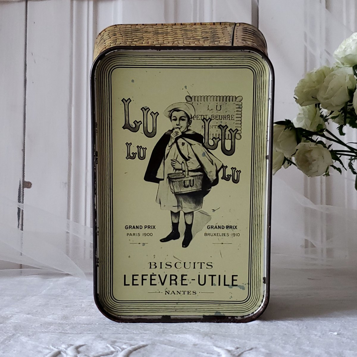 ぐるみっと様ご確認用です LUティン缶ビスケット空き缶 ぐるみっと様ご確認用です LUティン缶ビスケット空き缶 ぐるみっと