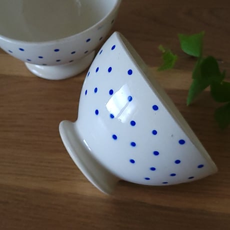 B.F.K ドットのカフェオレボウル#1