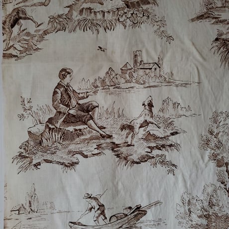 トワルドジュイ(Toile de jouy)ゆったりとした時間の流れる風景画