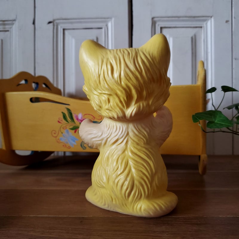 レア　stern社　rubber face ドール　ラバーフェイス　猫　ネコ DAN DEE/ダンディー・Rubber Face Plush・ラバーフェイス