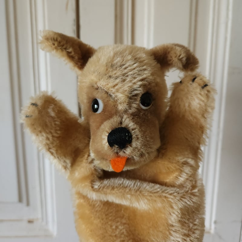 Steiff - シュタイフ★Hand-Boxer 17cm★ボクサーのハンドパペット/ドッグ/犬 シュタイフ☆Hand-Boxer 17cm☆ボクサーのハンドパペット/ドッグ