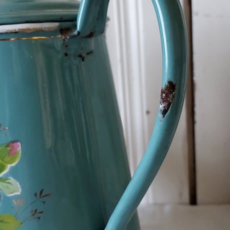 Japyローズ＆風景画のコーヒーポット
