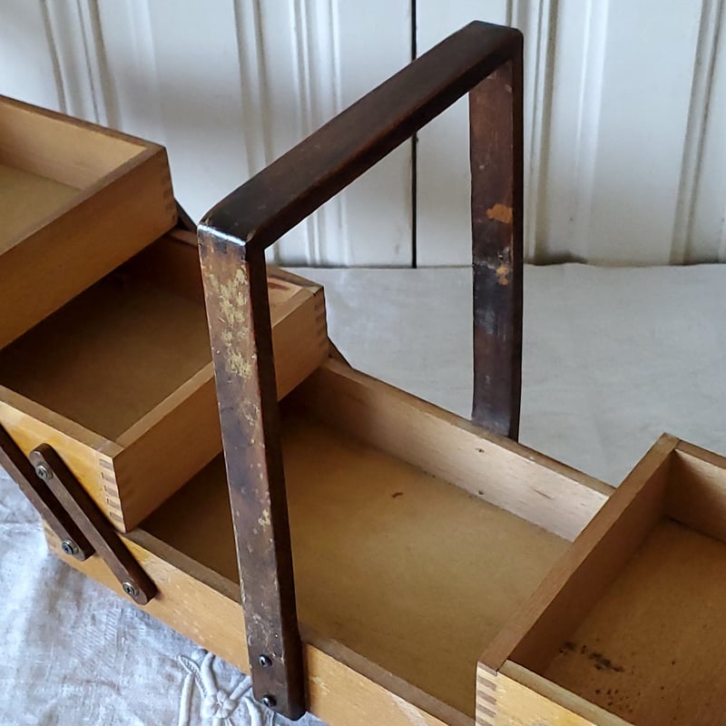 専用★ヴィンテージ★ソーイングボックス デンマークヴィンテージ ソーイングボックス テーブル 収納 北欧