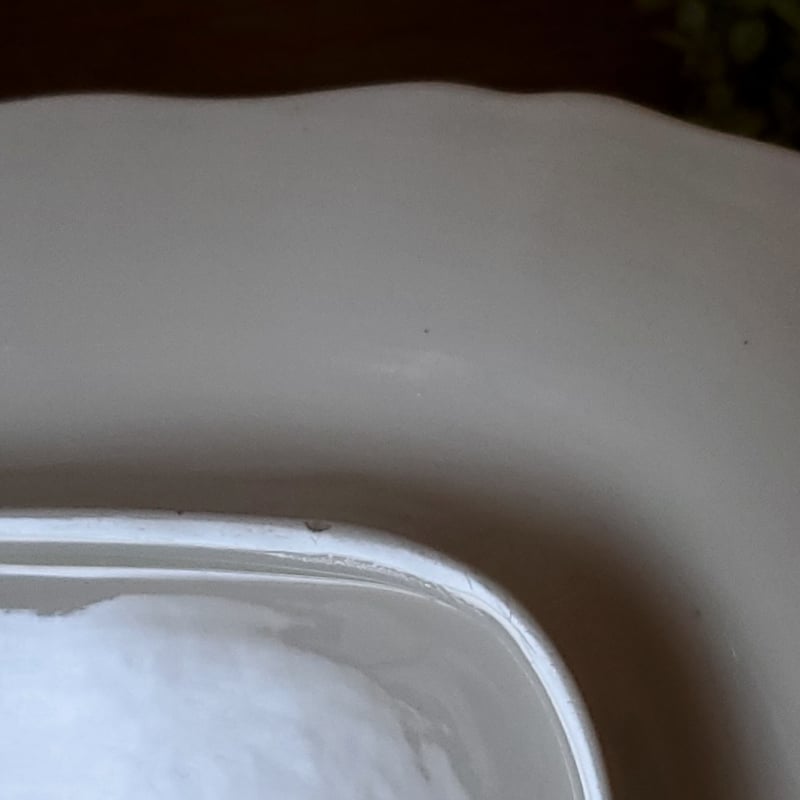 サルグミンヌ 花リム スクエア大皿 | リボンときどきネコ