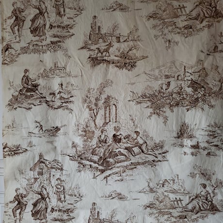 トワルドジュイ(Toile de jouy)ゆったりとした時間の流れる風景画