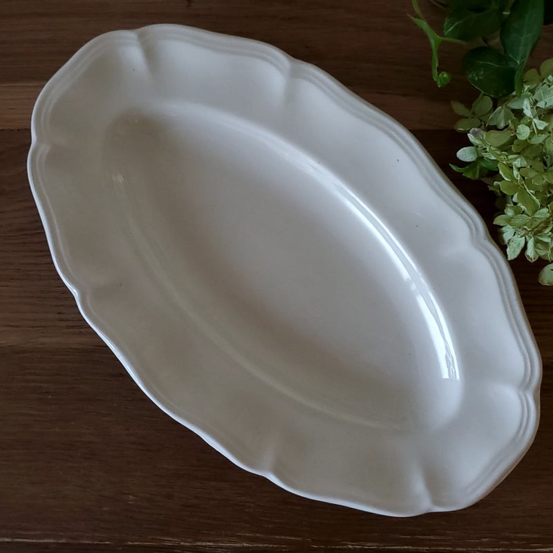 サルグミンヌ人気花リムラヴィエ オーバルプレート