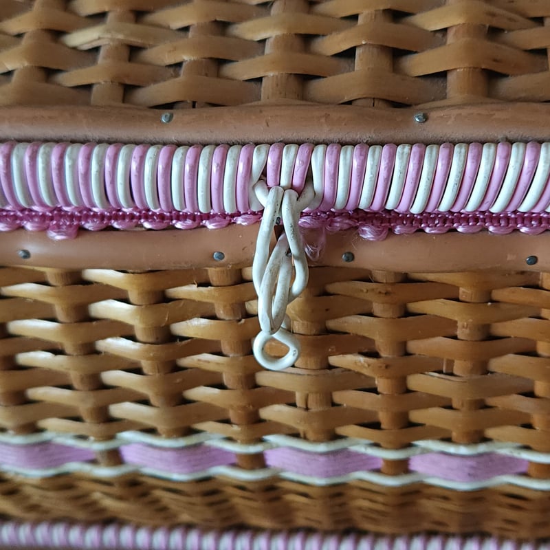 籐製ソーイングボックス | リボンときどきネコ