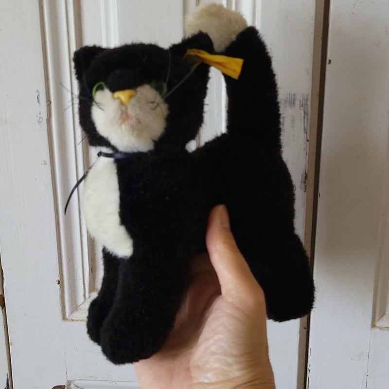 シュタイフ 黒猫 | リボンときどきネコ シュタイフ 黒猫 | リボンときどきネコ