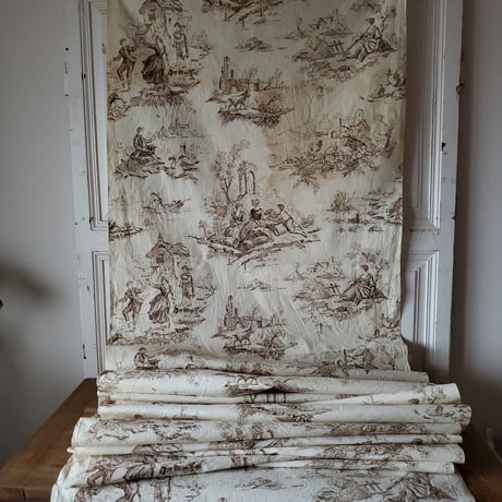 トワルドジュイ(Toile de jouy)ゆったりとした時間の流れる風景画