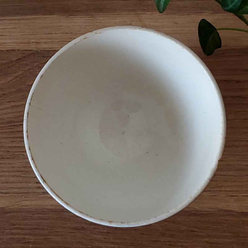 ツバメ柄青の小さめカフェオレボウル | リボンときどきネコ