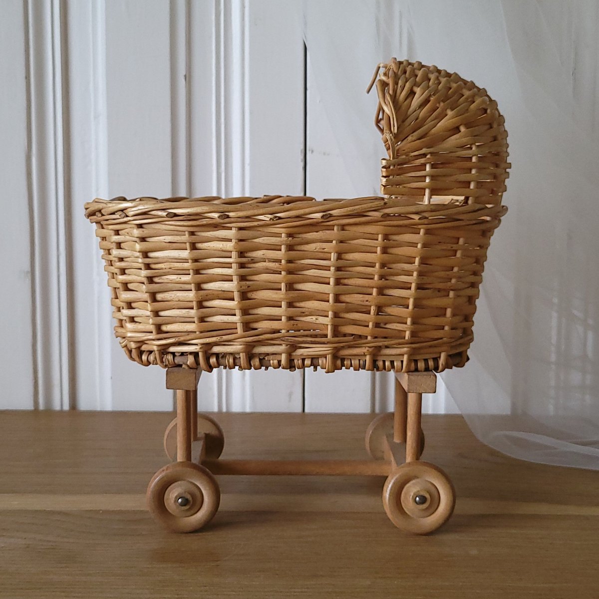 【希少品】アンティークデザイン ディスプレイ用・ドール用　バギー　カート ドール用カート | リボンときどきネコ