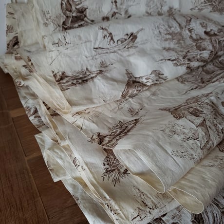 トワルドジュイ(Toile de jouy)ゆったりとした時間の流れる風景画