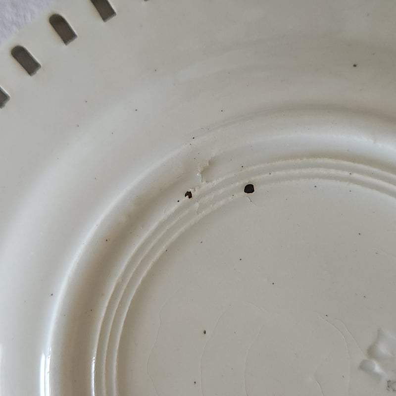 希少　Luneville パニエ　デザート皿　薔薇とチューリップ皿おまとめ 正規輸入品 ジアン チューリップ 中皿 22cm 白黒 大 リム