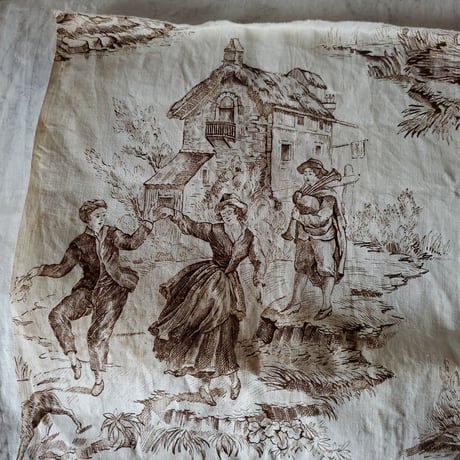 トワルドジュイ(Toile de jouy)ゆったりとした時間の流れる風景画