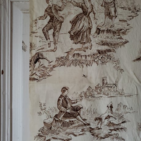 トワルドジュイ(Toile de jouy)ゆったりとした時間の流れる風景画