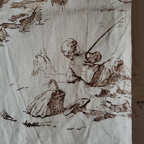 トワルドジュイ(Toile de jouy)ゆったりとした時間の流れる風景画