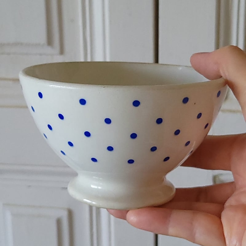 B.F.K ドットのカフェオレボウル | リボンときどきネコ