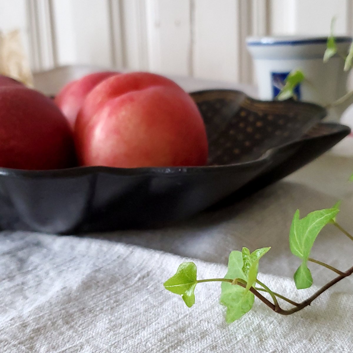 ナポレオンⅢ世様式のパピエマシェのトレイ | リボンときどきネコ