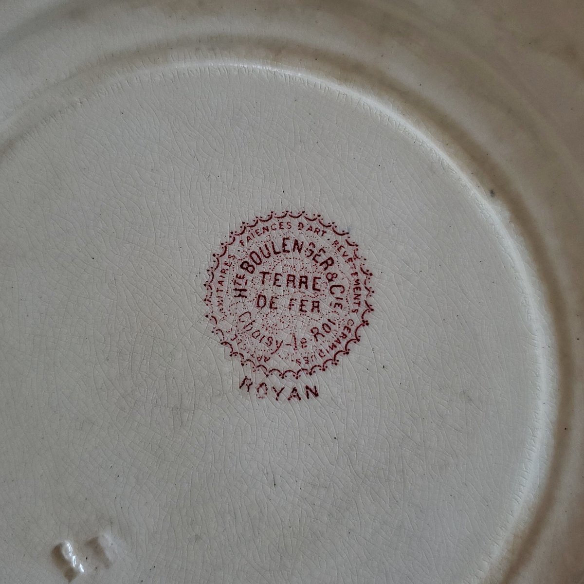 Choisy le roi 多色手彩色フランス薔薇リボンリラ