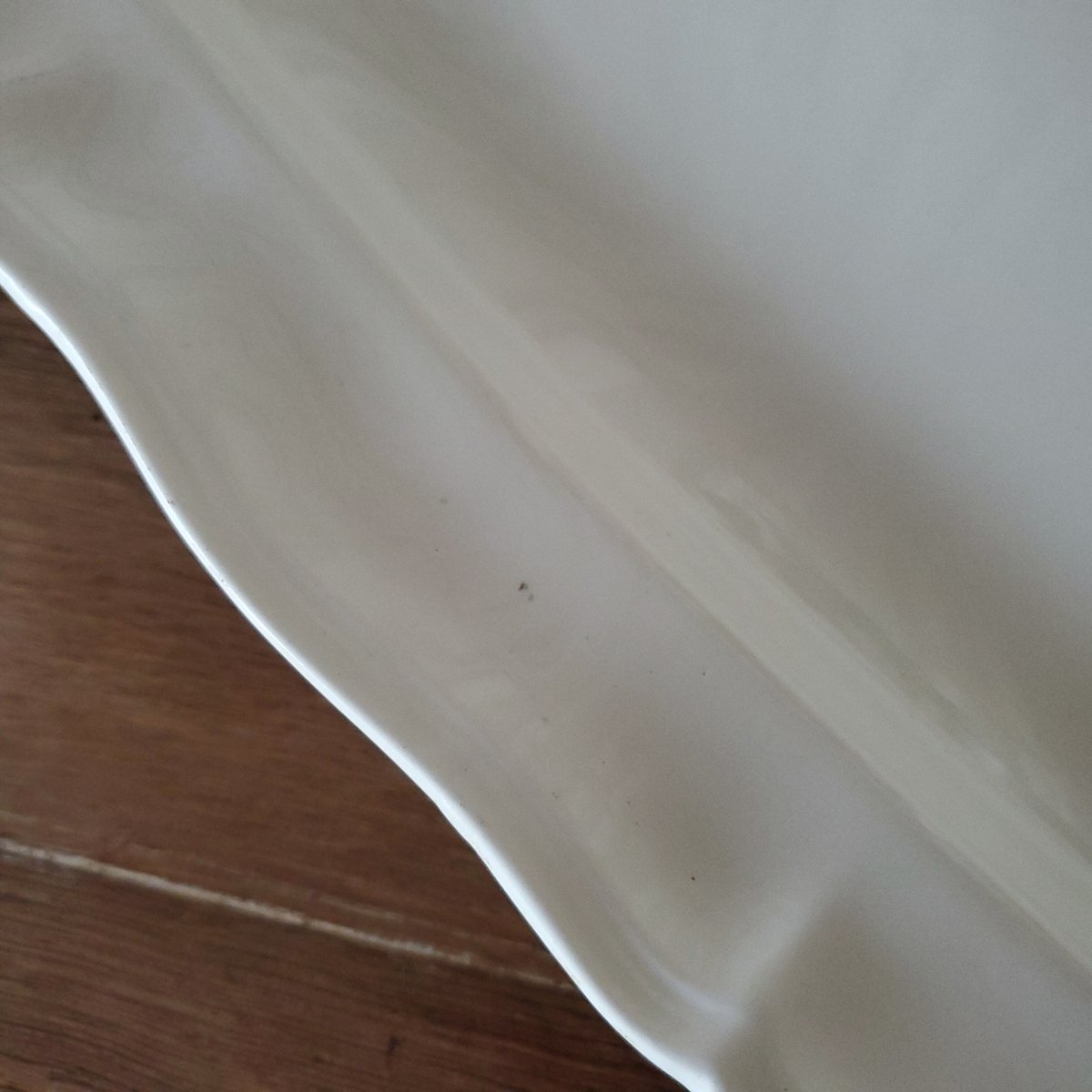 美品　サルグミンヌ　ポワソンプレート　フリル　レリーフ　魚用　オードブル　48㎝ 美品 サルグミンヌ ポワソンプレート フリル レリーフ 魚用 オードブル