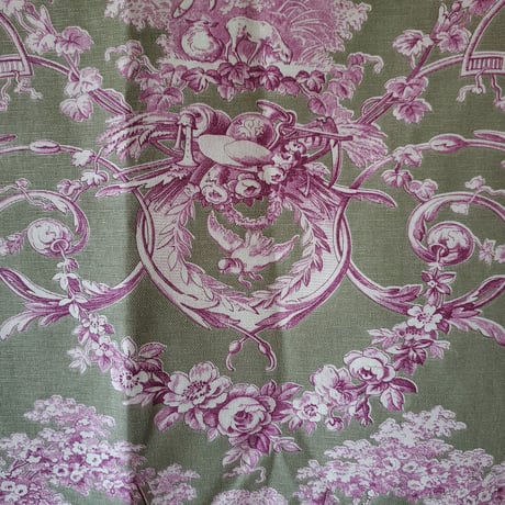 トワルドジュイ(Toile de jouy)ブランコの少女