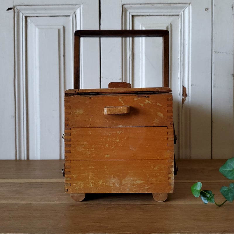 コンパクトな3段ソーイングボックス | リボンときどきネコ