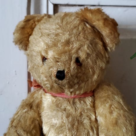 口元がほほ笑むクマちゃん