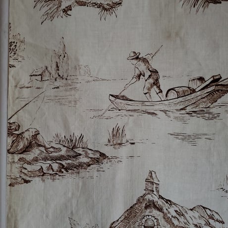 トワルドジュイ(Toile de jouy)ゆったりとした時間の流れる風景画